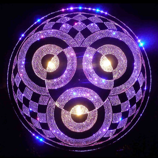 Mooswirt Lichtmandala Ausstellung