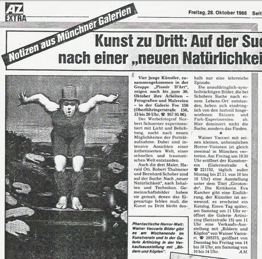 Robert Thalmeier Kunst: Die kleine Presse Rückschau
