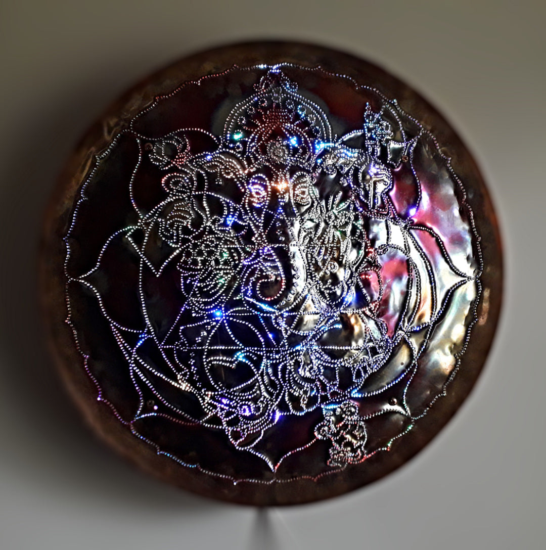 Ganesha Yantra Copper Lightmandala