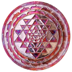 Sri Yantra Copper Lightmandala