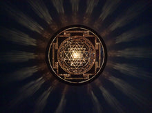 Sri Yantra Copper Lightmandala