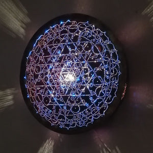 Maha Shakta Chakradar Copper Lightmandala