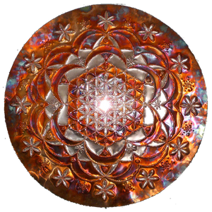 Rose of Life Copper Lightmandala