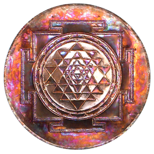 Sri Yantra Copper Lightmandala