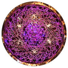 Maha Shakta Chakradar Copper Lightmandala