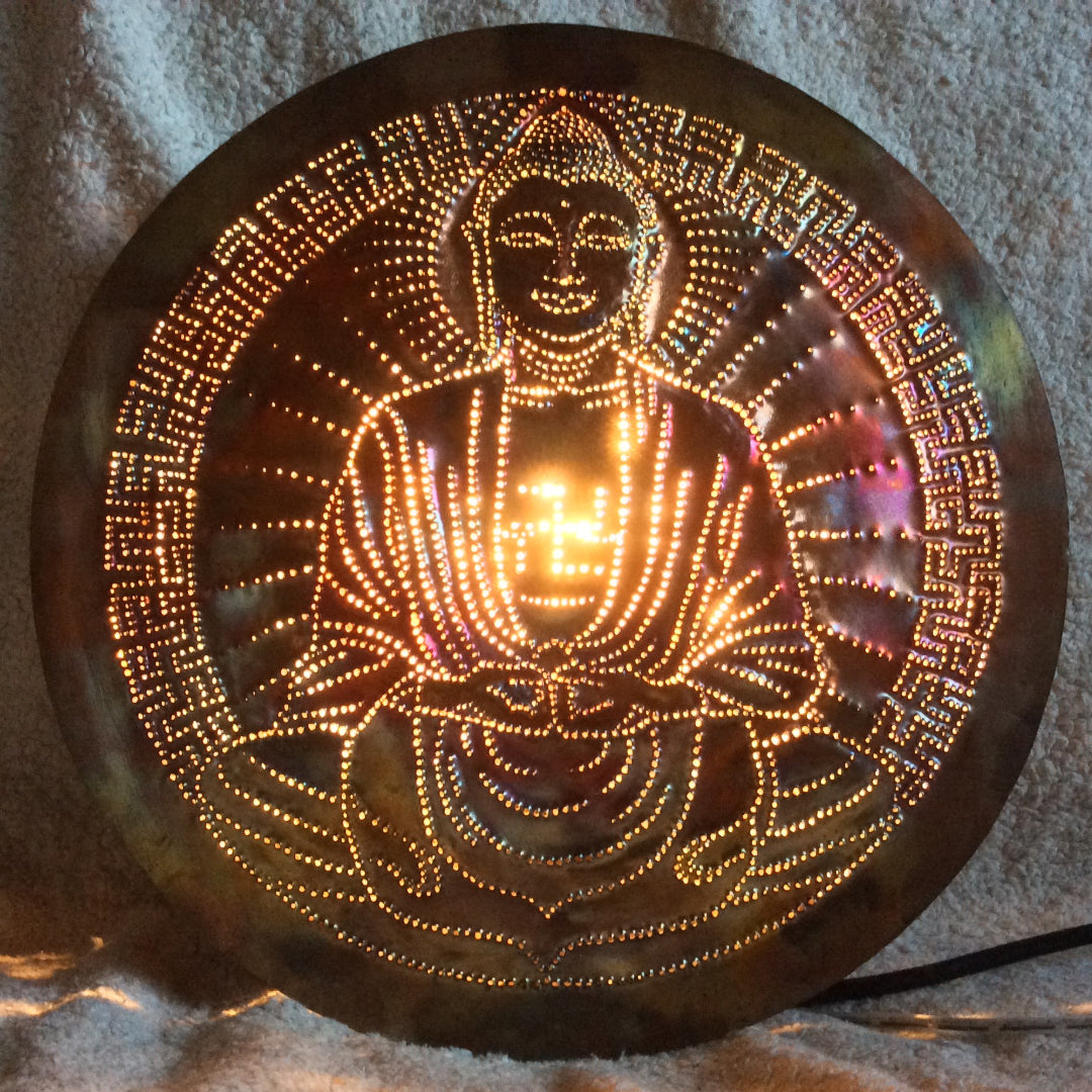 Buddha Copper Lightmandala