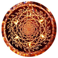Golden Ratio Spiral Copper Lightmandala