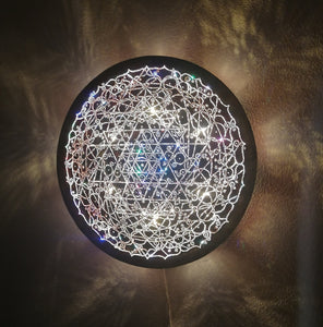 Maha Shakta Chakradar Copper Lightmandala