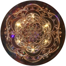 Rose of Life Copper Lightmandala